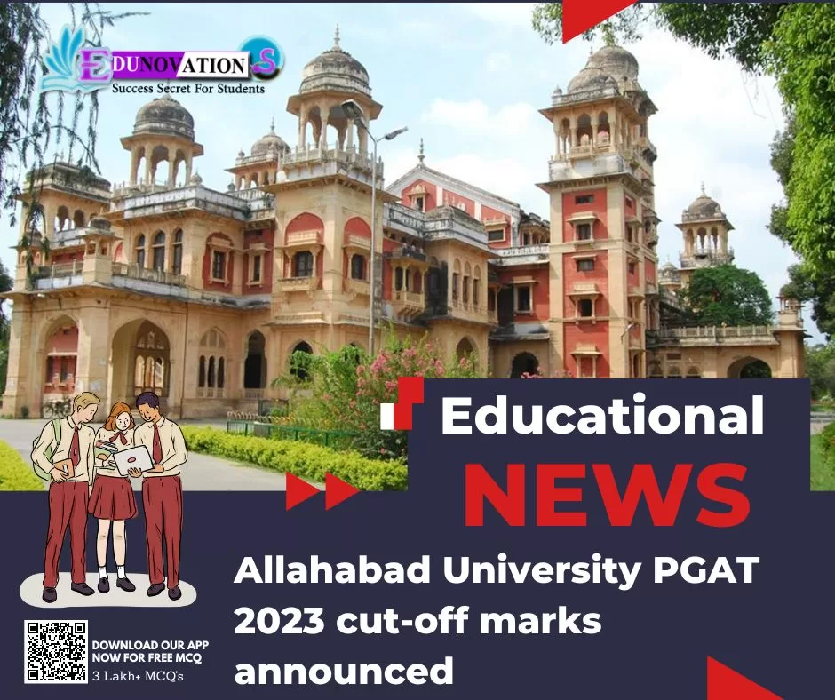 Allahabad University Pgat Cut Off Marks Announced Edunovations