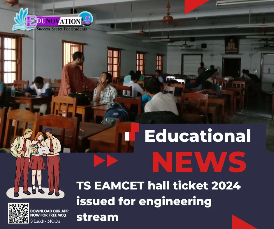 TS EAMCET Hall Ticket 2024 Edunovations