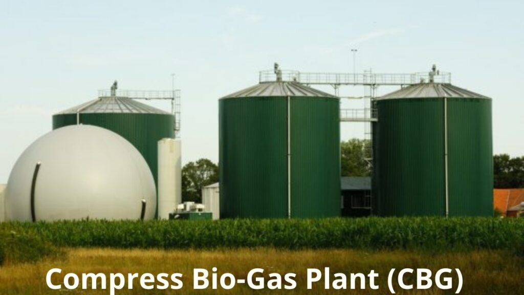 Compressed biogas plant 