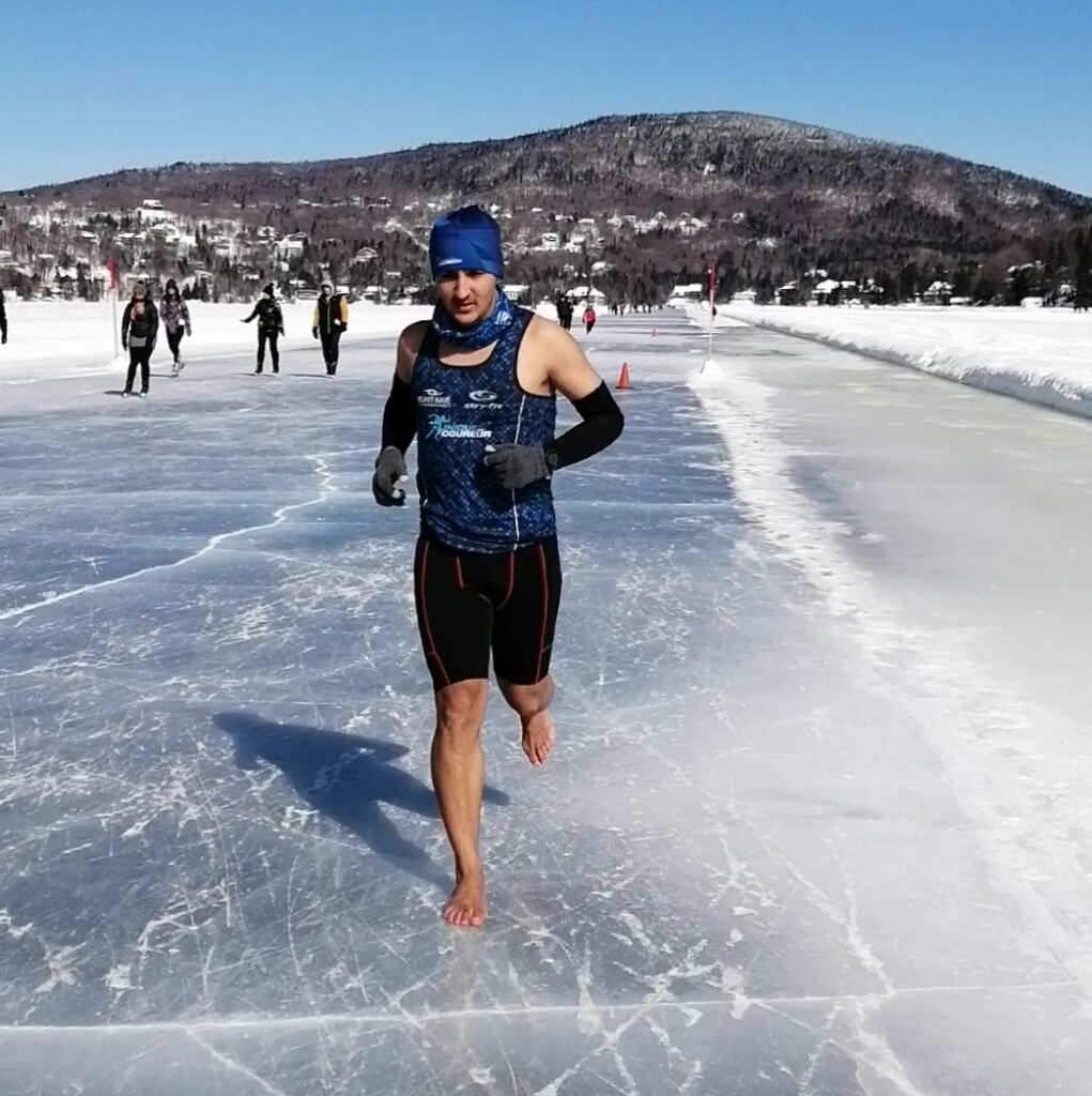 Frozen lake marathon India1