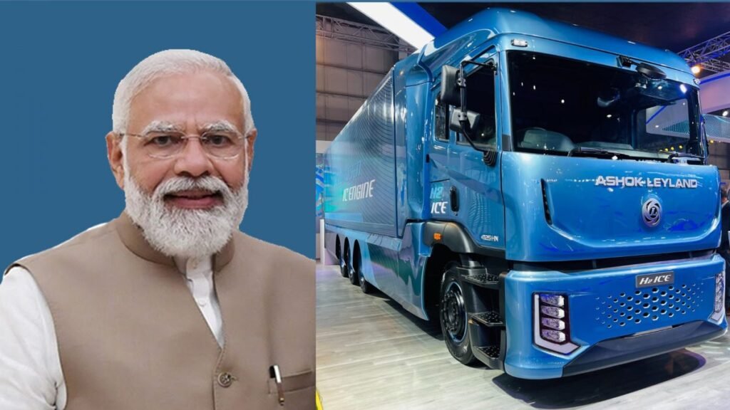 India's first hydrogen-powered truck1