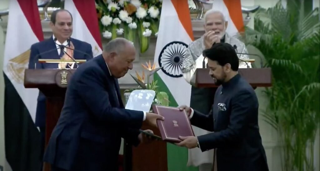 Prasar Bharati MOU Egypt