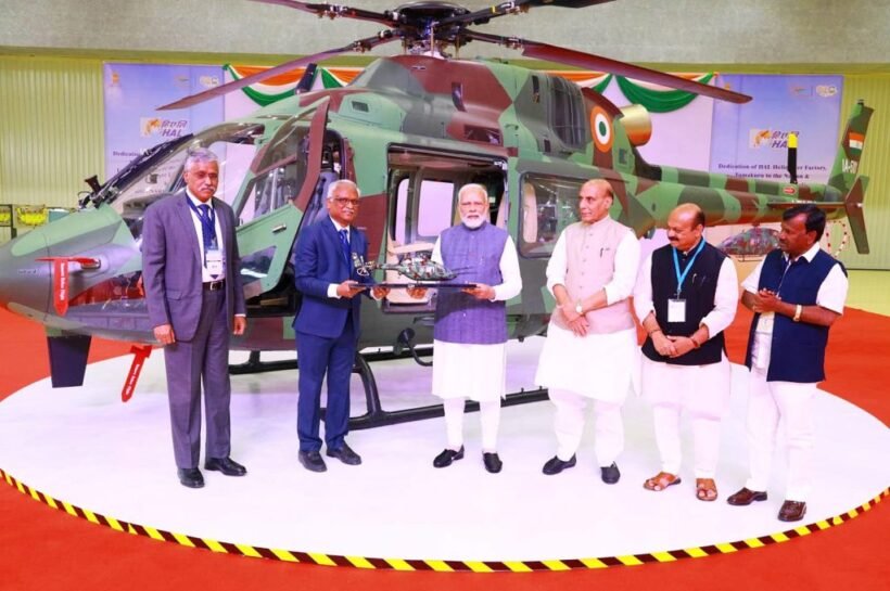 Hal Helicopter Manufacturing Plant Tumakuru Pm Modi Inaugurates Hal S