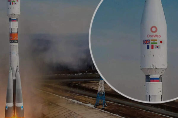 OneWeb internet satellites