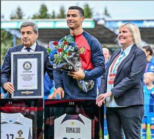 Cristiano Ronaldo Guinness World Record