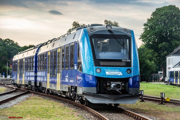 Hydrogen-powered train in India