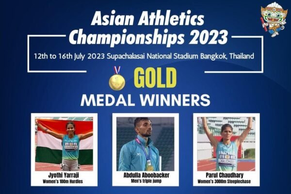 Asian Athletics Championship 2023 medals
