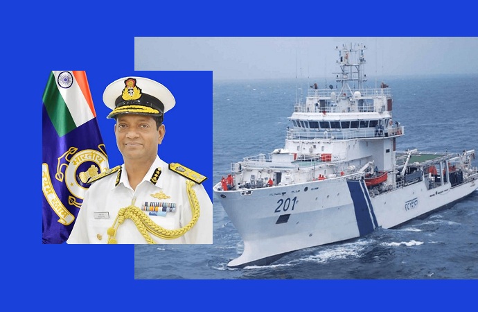 "Rakesh Pal Indian Coast Guard"