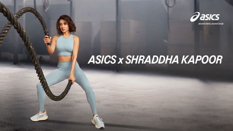 Shraddha Kapoor ASICS brand ambassador