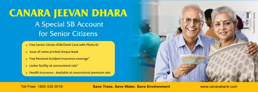 "Canara Jeevan Dhara savings account"
