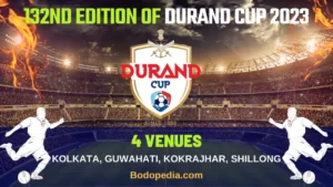 "Durand Cup 2023 schedule"