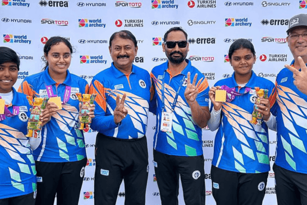 "India Gold Medal World Archery Championships 2023"