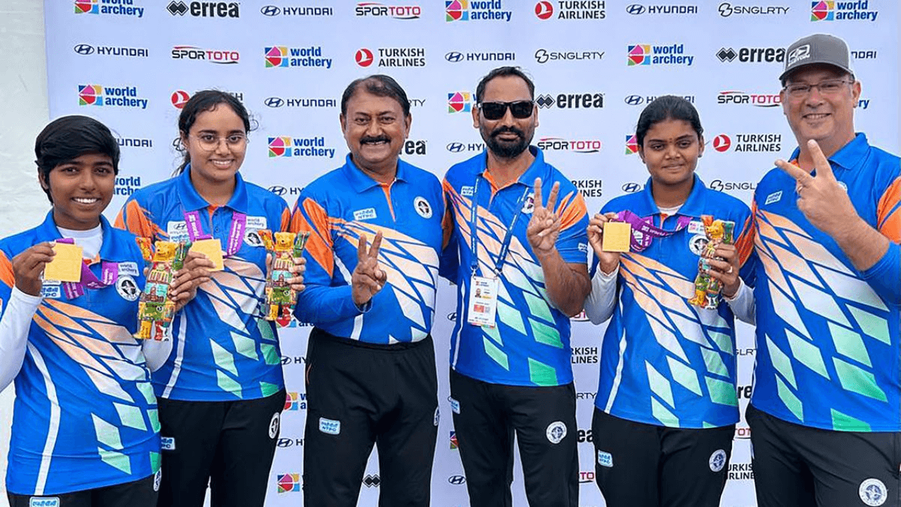 India's Gold Medal Triumph At World Archery Championships 2023