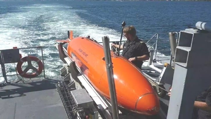 "India's Autonomous Underwater Vehicle for Mine Detection"

