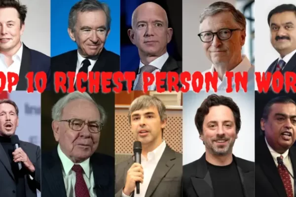 "Richest person in the world"