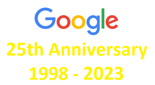 "Google's 25th anniversary impact"
