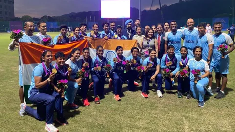 "India Women's Cricket Team victory"