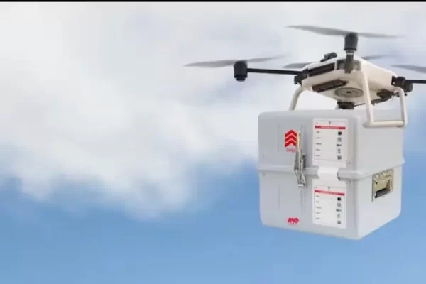 "Portable hospital Arogya Maitri Cube"