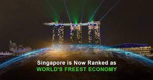"Singapore economic freedom ranking"