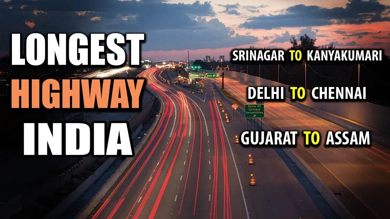 "Top 10 Longest Highways in India 2023"