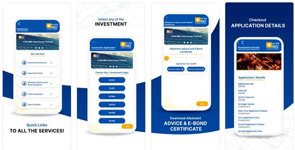 "54EC bonds investment app"
