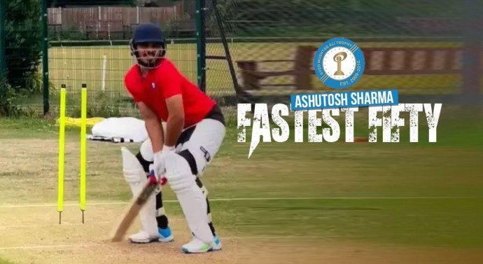 "Ashutosh Sharma T20 record"