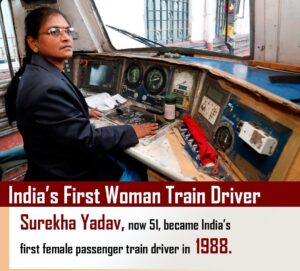 Female Train Driver India