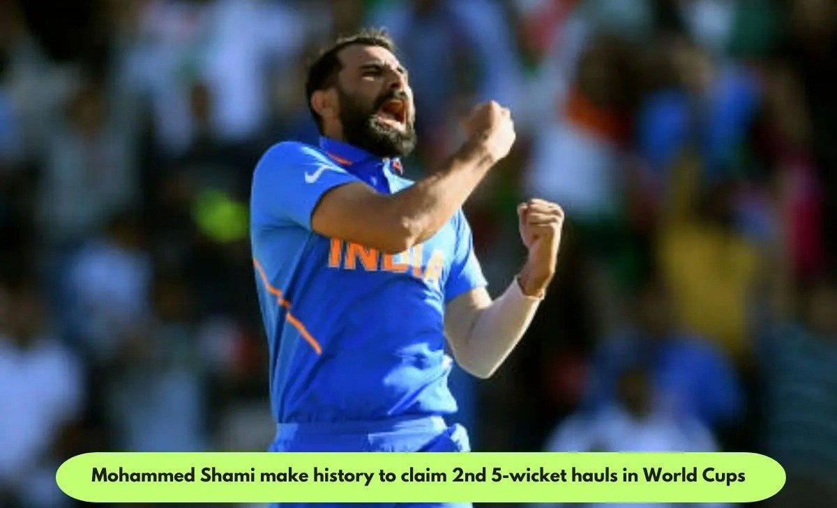 Key Takeaways From Mohammed Shami's 2nd 5Wicket Haul In World Cup