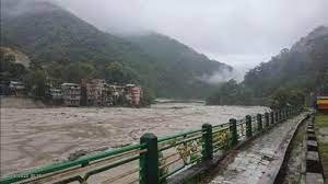 Sikkim glacial lake burst
