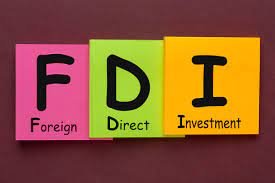 "FDI contraction India FY24"