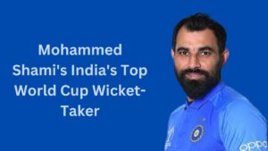"India's leading wicket-taker in World Cup"