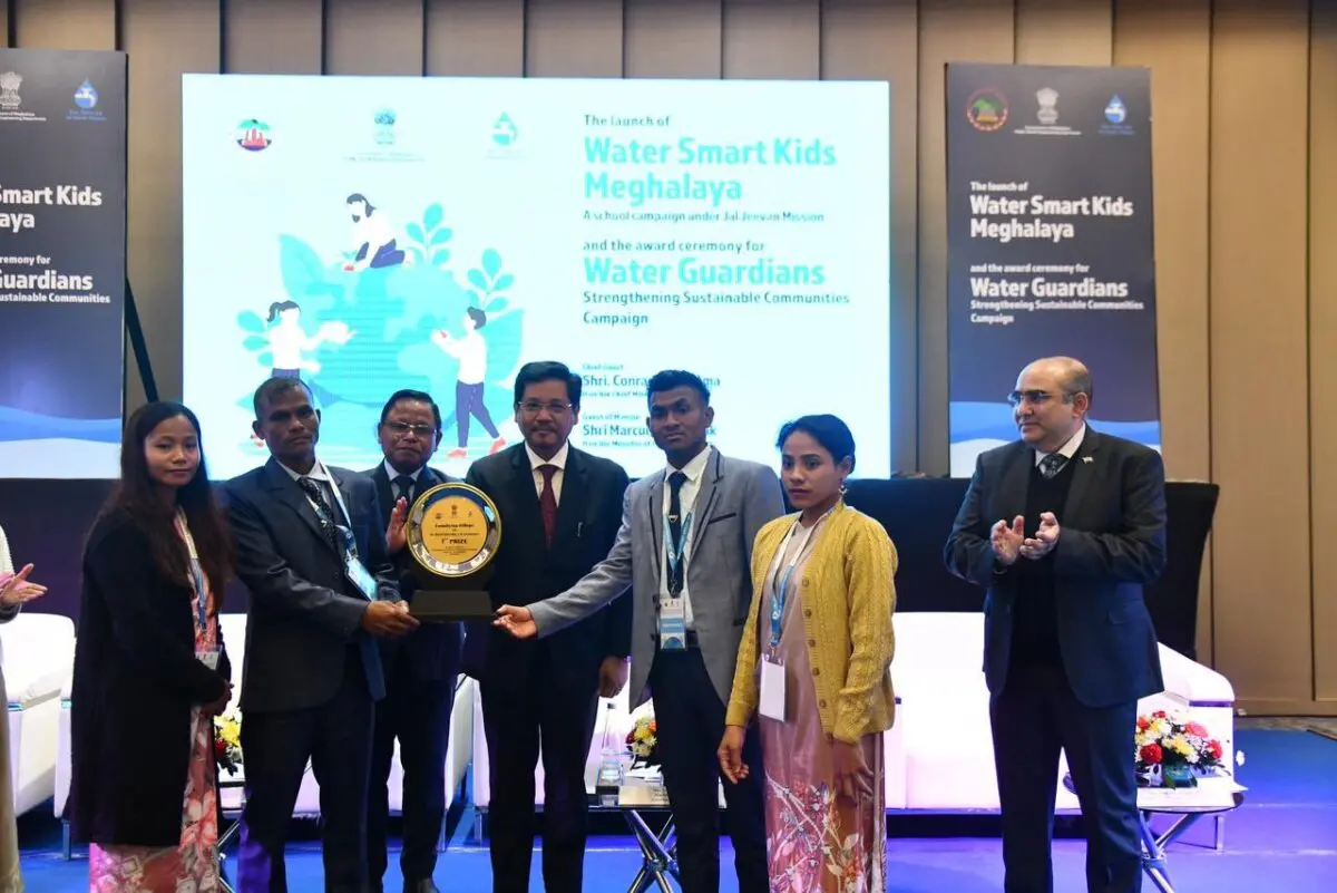 "Meghalaya water conservation campaign"