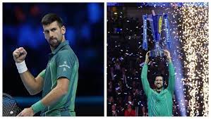 "Novak Djokovic ATP Finals win"