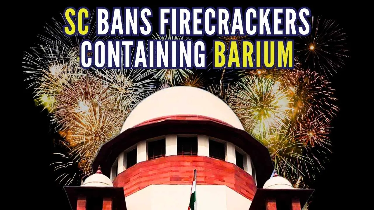 "Supreme Court firecracker ban"