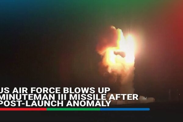 "U.S. Minuteman III missile launch"