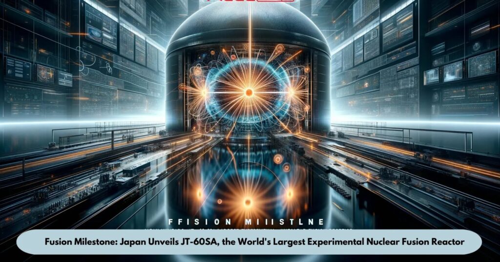 "Experimental Nuclear Fusion Reactor"