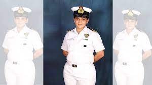 "First woman commanding officer India Navy"