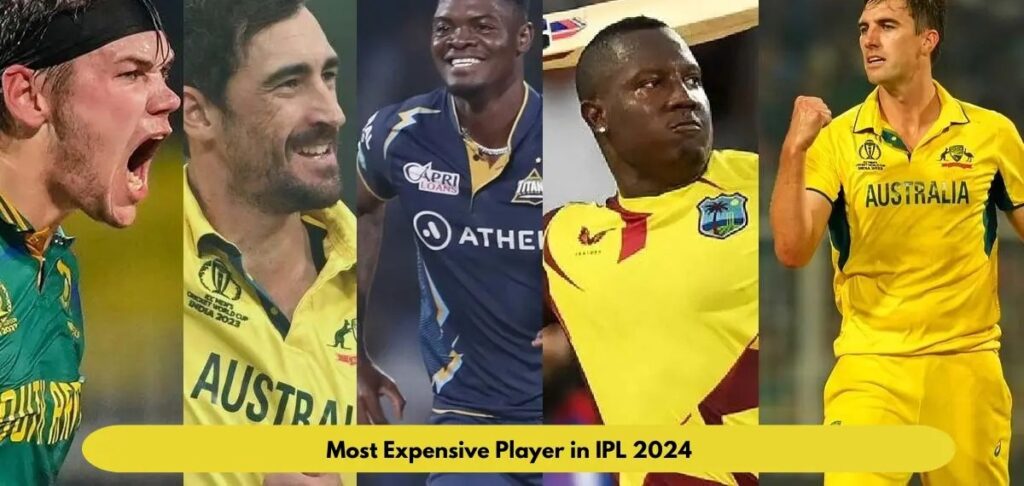 IPL 2024 most expensive player