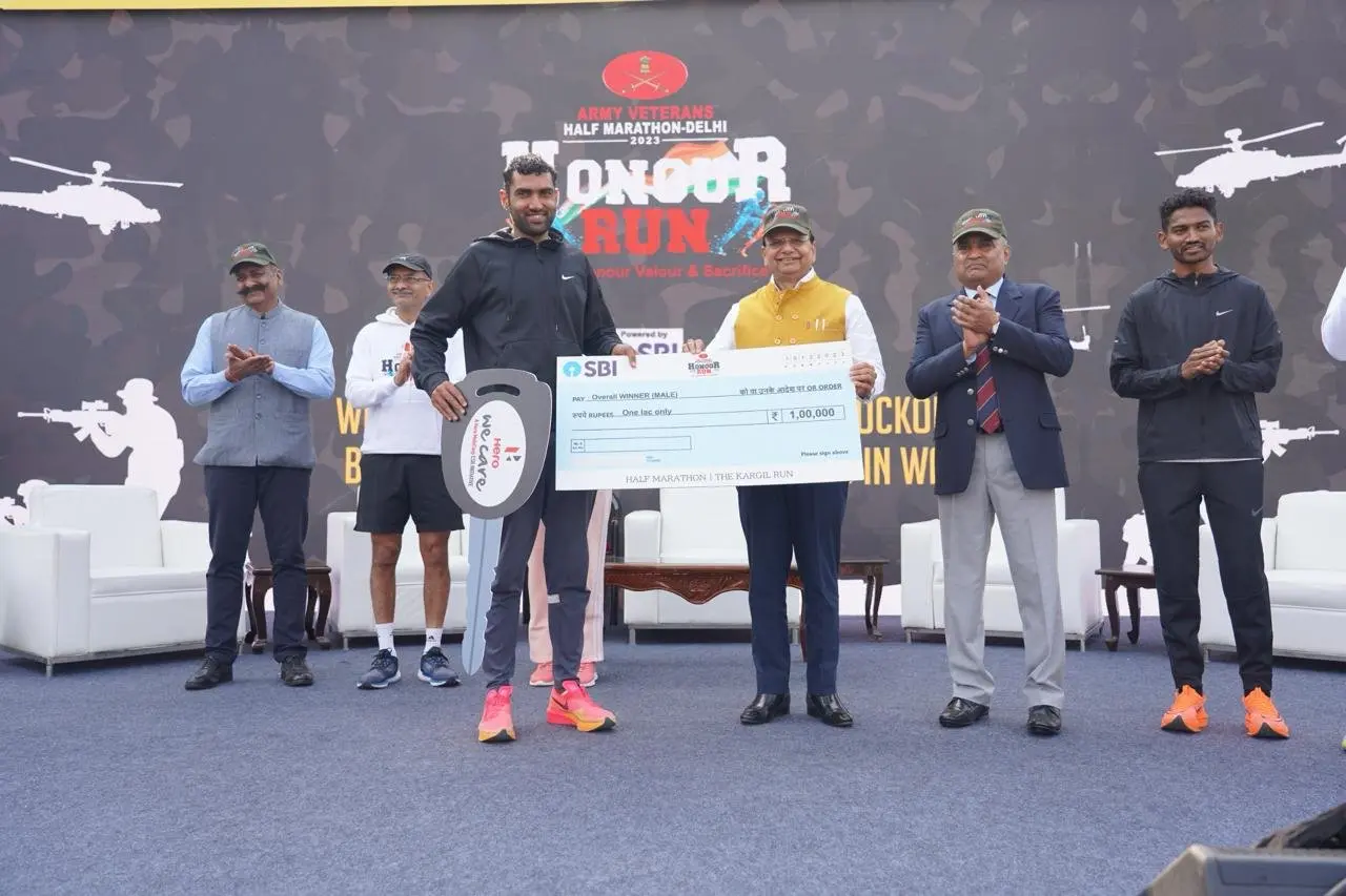 "Indian Army Honour Run Delhi"