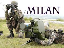"Indian Army MILAN-2T missiles"