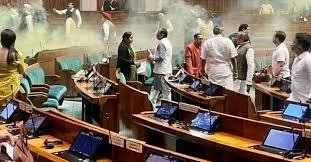 "भारतीय संसद सुरक्षा उल्लंघन"