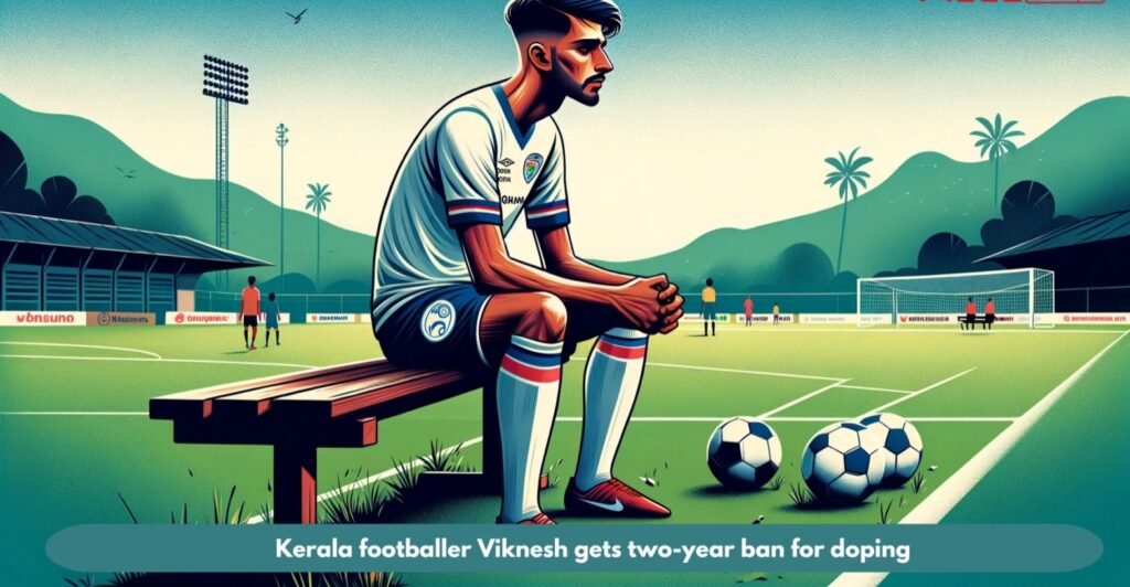 "Kerala footballer Viknesh ban"