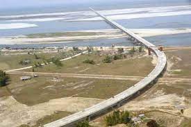 "Longest bridge in India"
