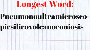 "Longest word in English"