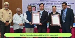 Sastra Ramanujan Award 2022-2023