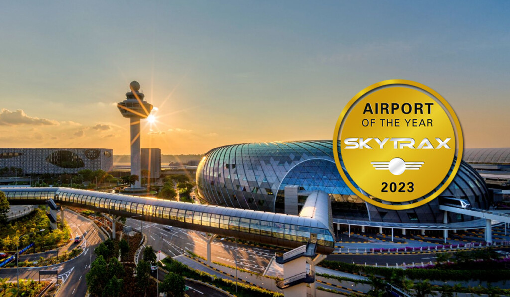 "Changi Airport world's best 2023"