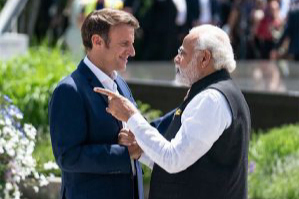 Macron India visit deals