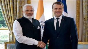 Macron India visit deals