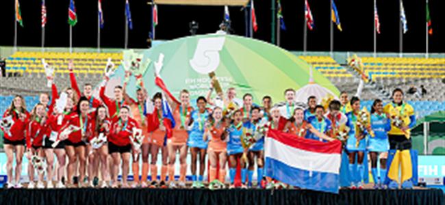 Netherlands FIH Hockey5s victory