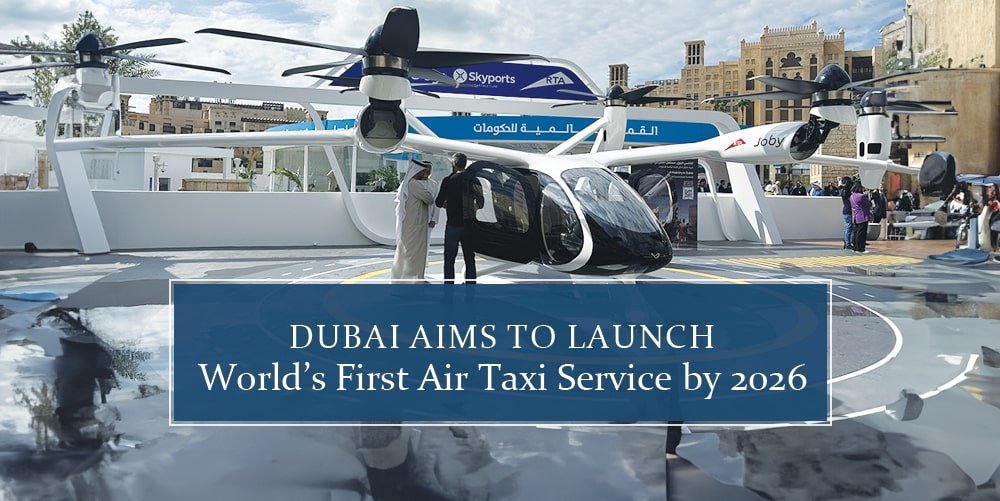 Dubai's World-First Air Taxi Service: A Revolution In Urban Mobility ...